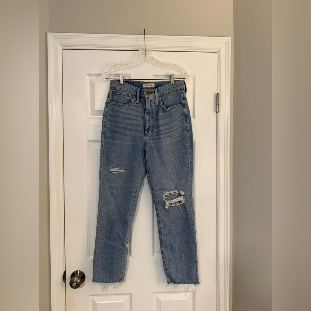 Madewell the Mom Jean Size 27